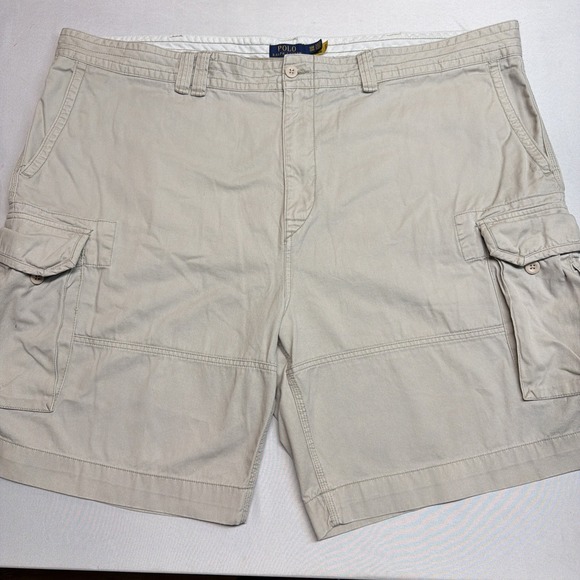 Polo Ralph Lauren Other - Polo Ralph Lauren Cargo Shorts Mens 50B Tan Gellar Classic Fit Twill BIG